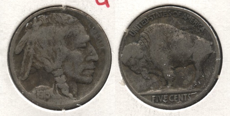 1915 Buffalo Nickel AG-3 #ae