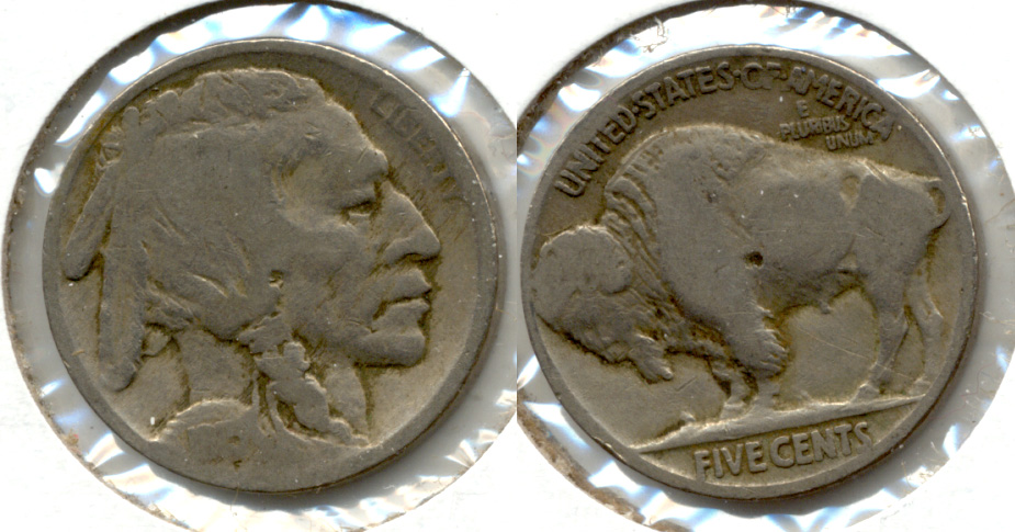 1915 Buffalo Nickel AG-3 s