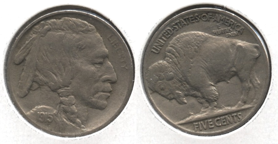 1915 Buffalo Nickel EF-40