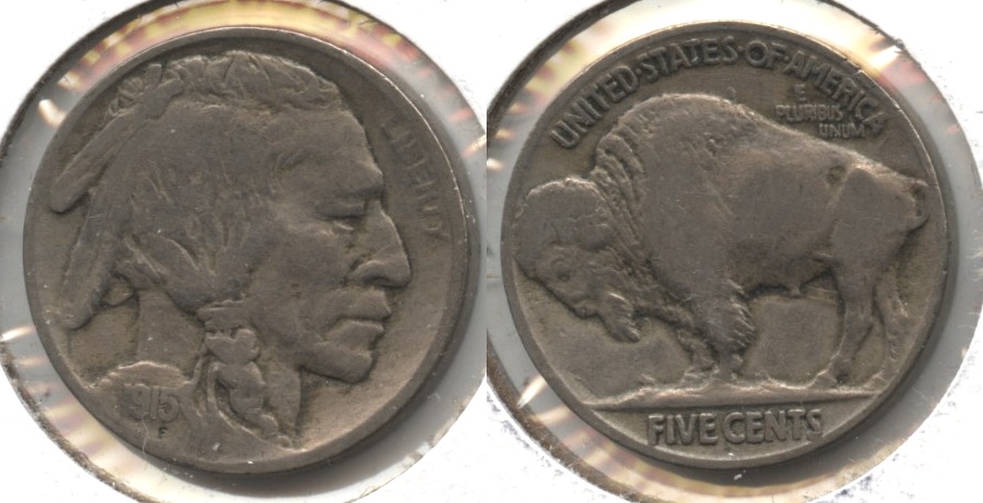1915 Buffalo Nickel Fine-12 #h