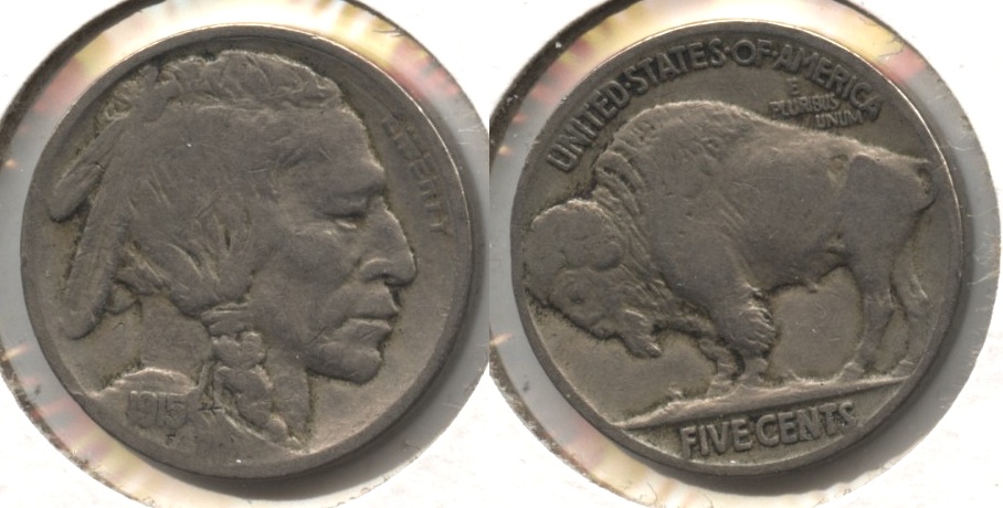 1915 Buffalo Nickel Fine-12 #i