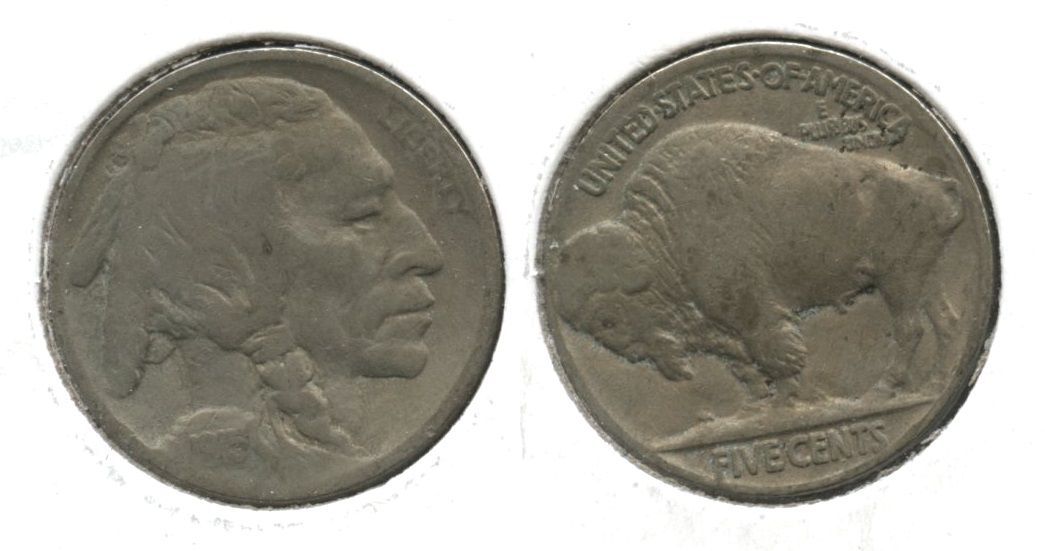 1915 Buffalo Nickel Fine-12 #m