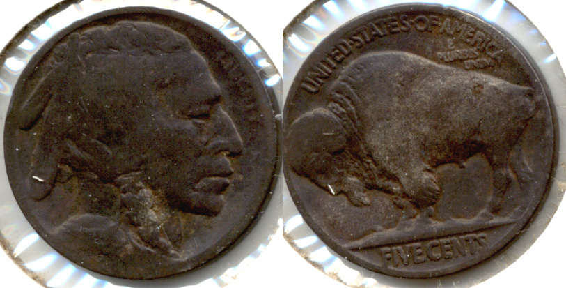 1915 Buffalo Nickel Good-4 v Dark