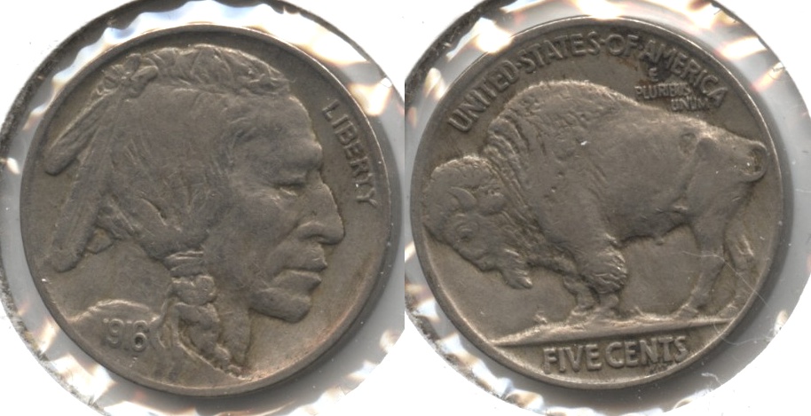 1916 Buffalo Nickel EF-40 #b