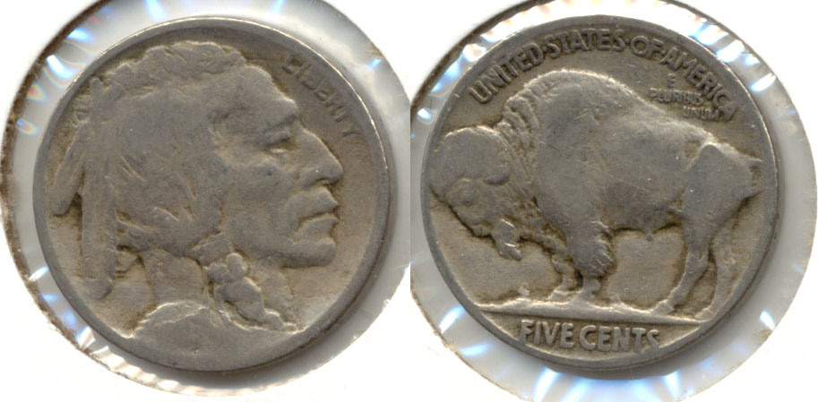 1916 Buffalo Nickel Good-4 ae Reverse Scratch