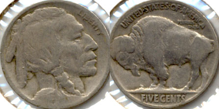 1916 Buffalo Nickel Good-4 e