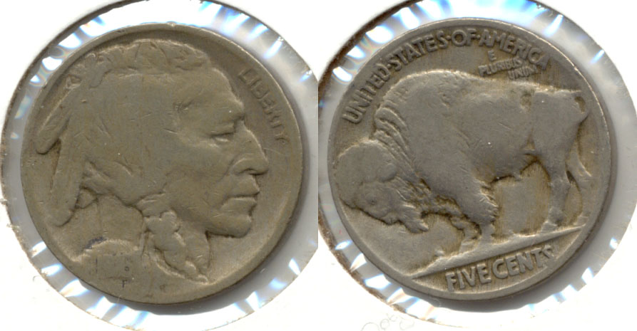1916 Buffalo Nickel Good-4 x