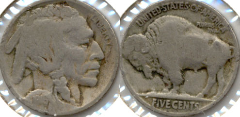 1916 Buffalo Nickel VG-8 a