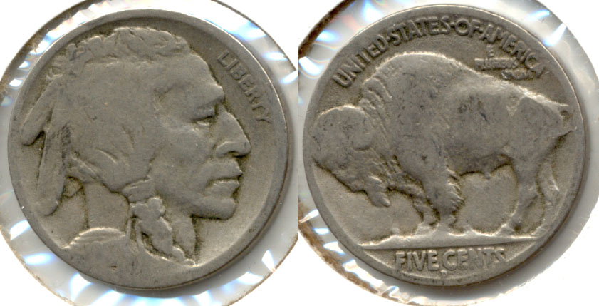 1917-D Buffalo Nickel AG-3 b