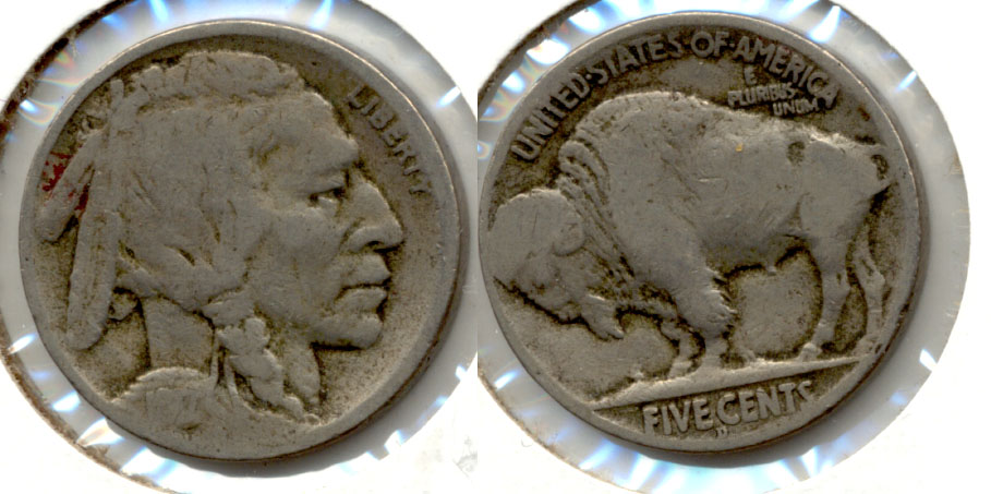 1917-D Buffalo Nickel Good-4 c