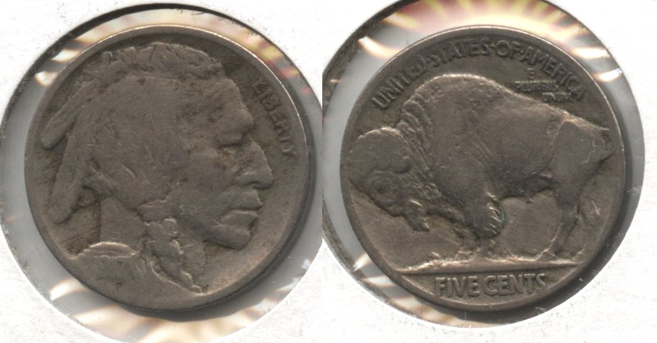 1917 Buffalo Nickel VG-8 #aj