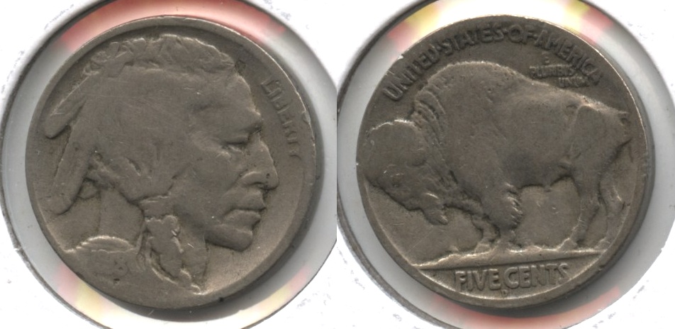 1918-D Buffalo Nickel Good-4 #d