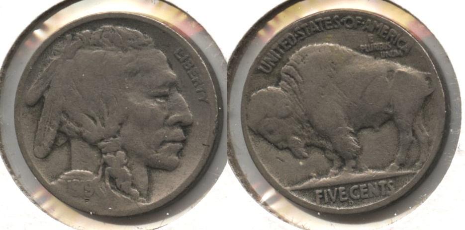 1919-D Buffalo Nickel VG-8 #b