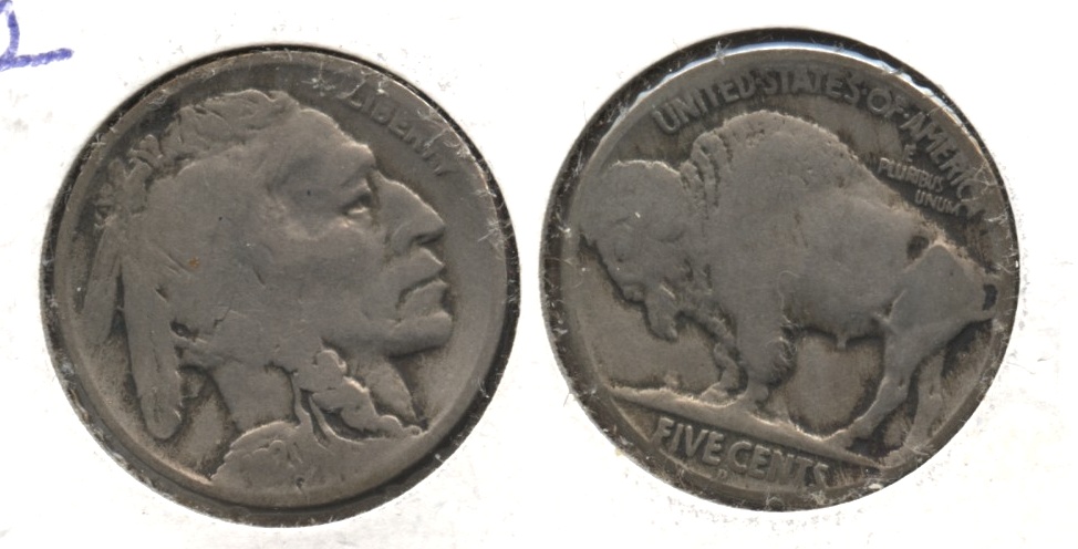 1920-D Buffalo Nickel AG-3 #x