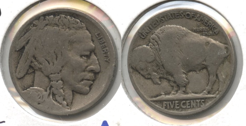 1920-D Buffalo Nickel Good-4 #az