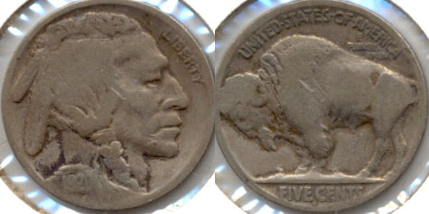 1920-D Buffalo Nickel Good-4 g