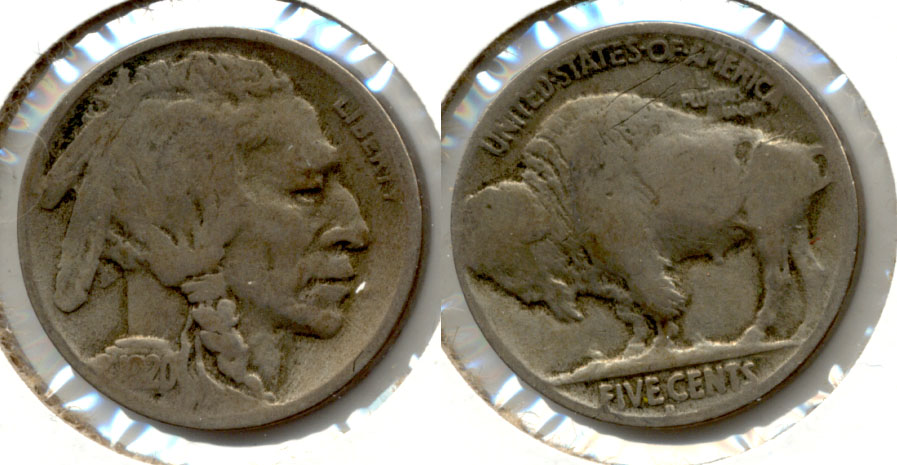 1920-D Buffalo Nickel Good-4 q