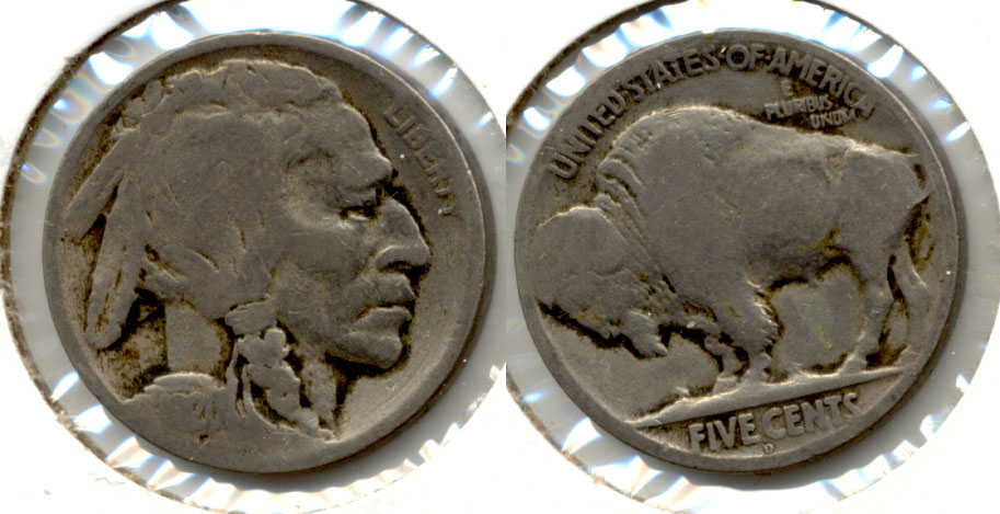 1920-D Buffalo Nickel Good-4 u