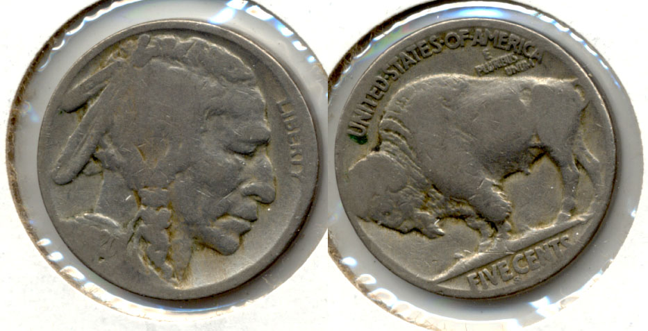 1920-S Buffalo Nickel AG-3 aw