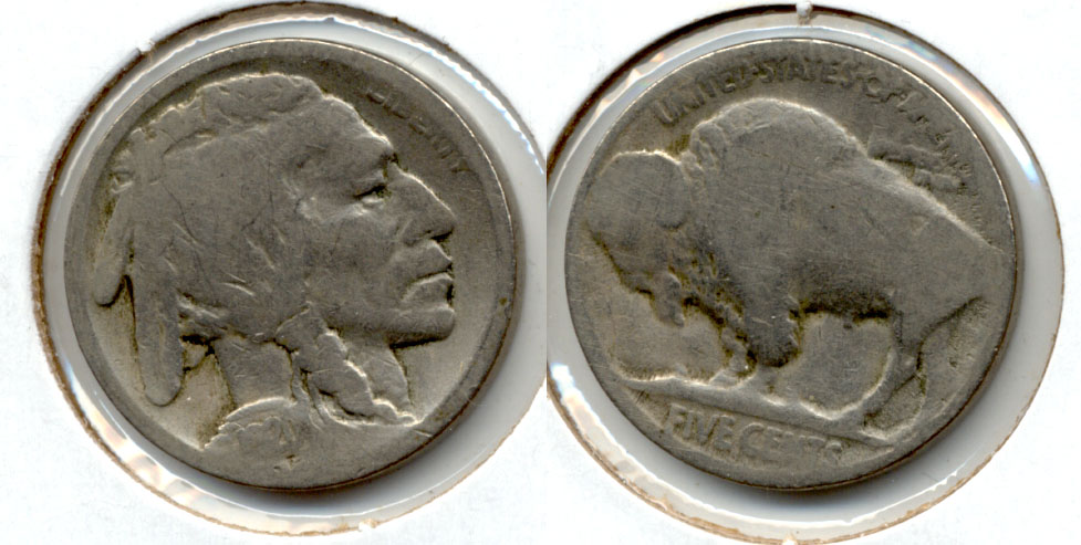 1920-S Buffalo Nickel AG-3 ba