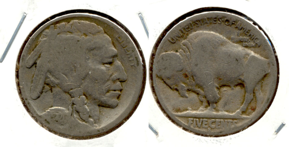 1920-S Buffalo Nickel AG-3 bl