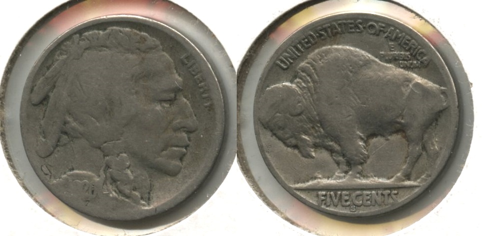 1920-S Buffalo Nickel AG-3 #cj