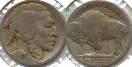 1920-S Buffalo Nickel Good-4