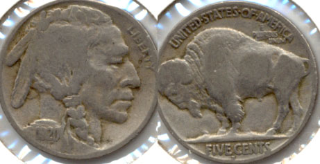 1920-S Buffalo Nickel Good-4 a