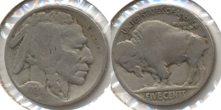 1920-S Buffalo Nickel Good-4 at