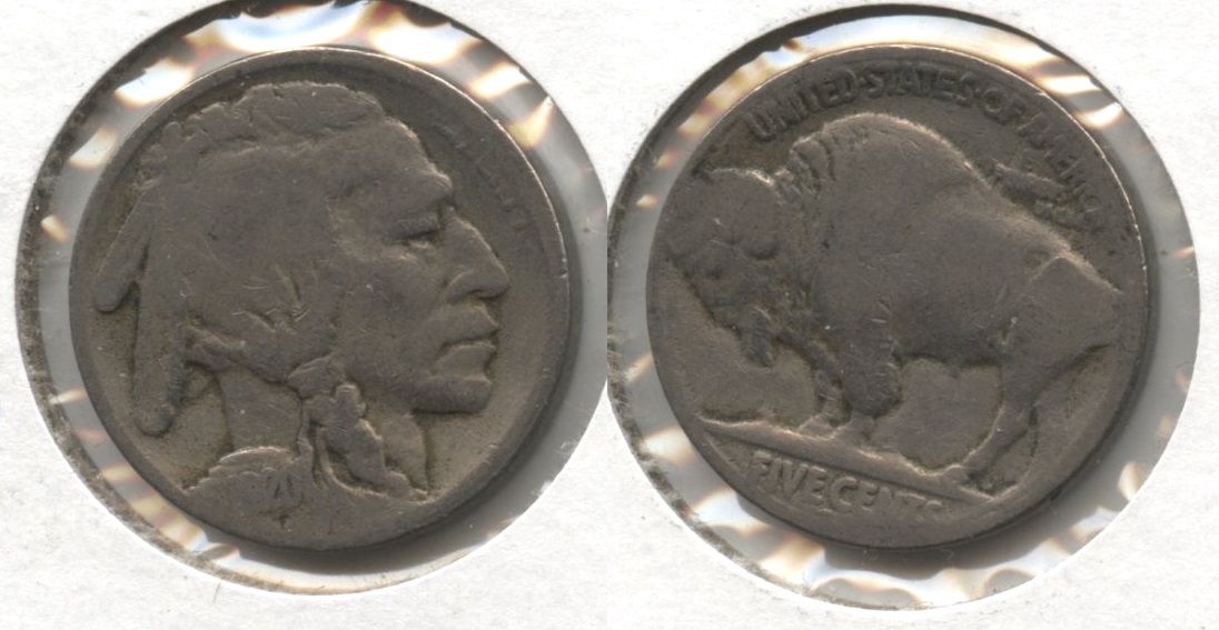 1920-S Buffalo Nickel Good-4 #bc