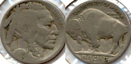1920-S Buffalo Nickel Good-4 k