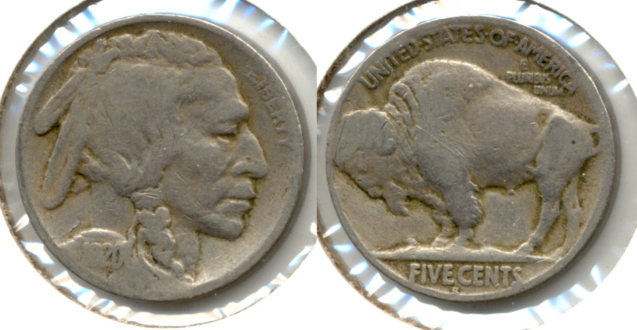 1920-S Buffalo Nickel Good-4 s