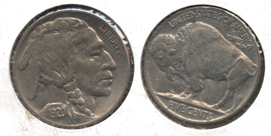 1920 Buffalo Nickel MS-60
