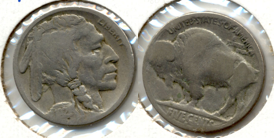 1921-S Buffalo Nickel AG-3