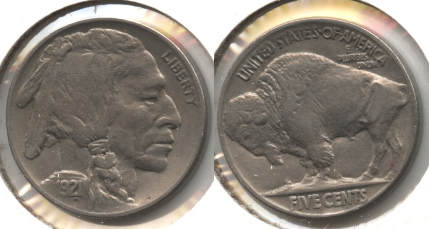 1921 Buffalo Nickel EF-45