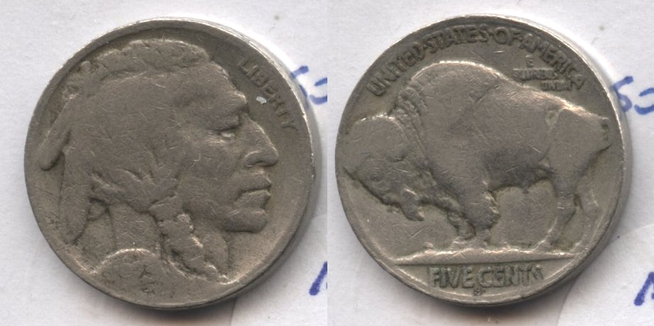 1923-S Buffalo Nickel AG-3 #ak