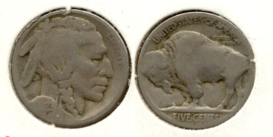 1923-S Buffalo Nickel AG-3 q