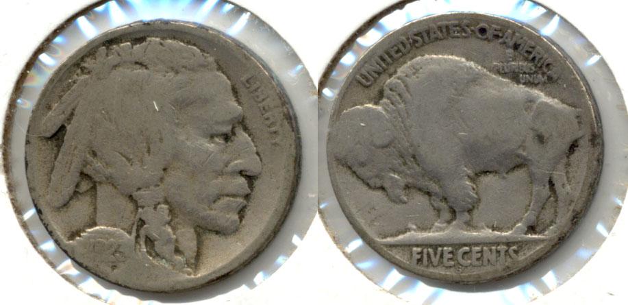 1923-S Buffalo Nickel Good G-4 an