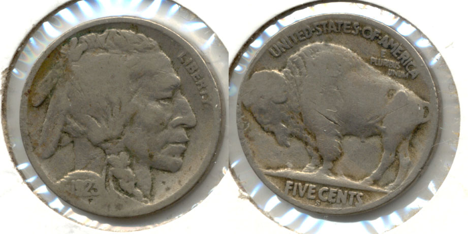 1923-S Buffalo Nickel Good G-4 bd