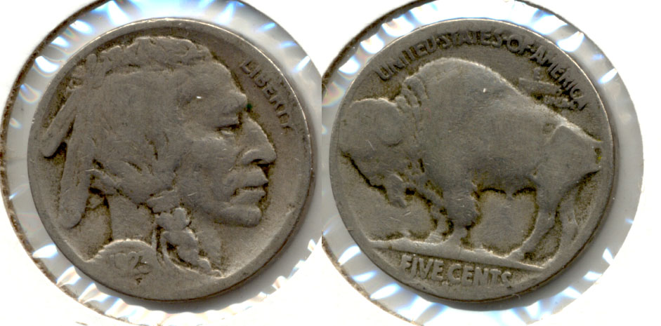 1923-S Buffalo Nickel Good G-4 bm