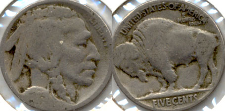 1923-S Buffalo Nickel Good G-4 k