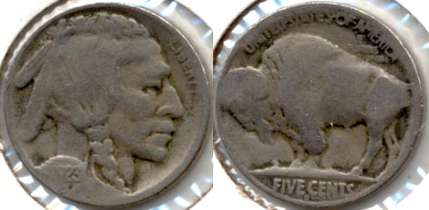 1923-S Buffalo Nickel Good G-4 y