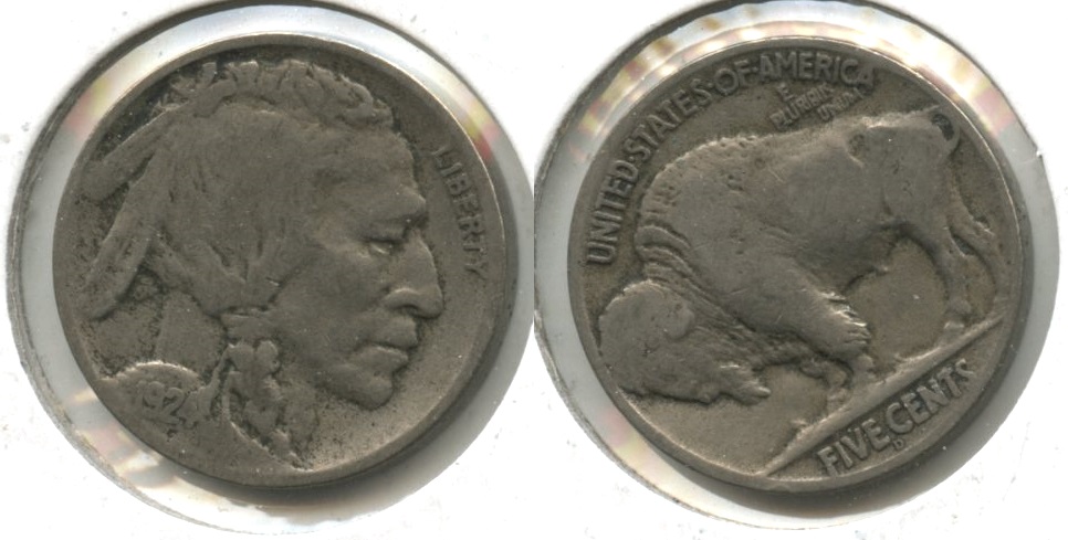 1924-D Buffalo Nickel VG-8 #b