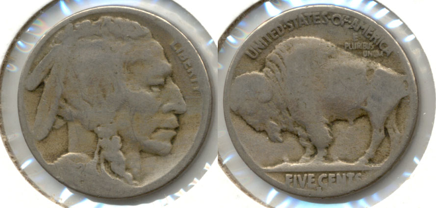 1924-S Buffalo Nickel About Good AG-3 f