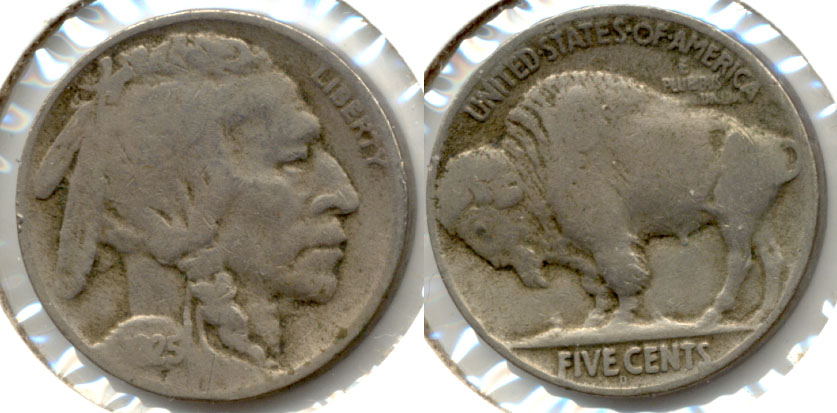 1925-D Buffalo Nickel Fine-12