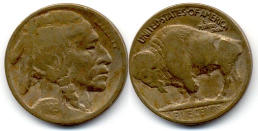 1925-D Buffalo Nickel Good-4