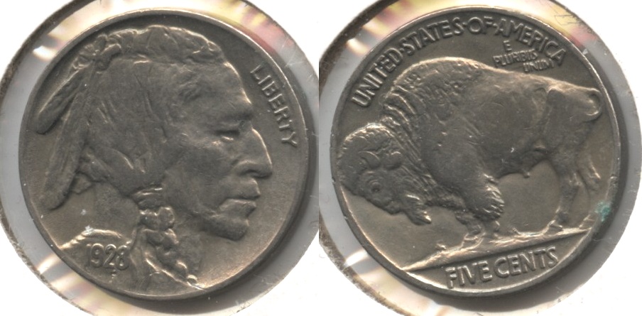 1928 Buffalo Nickel AU-53