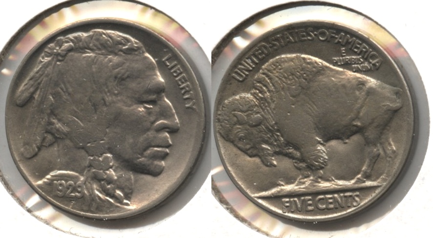1929 Buffalo Nickel AU-55