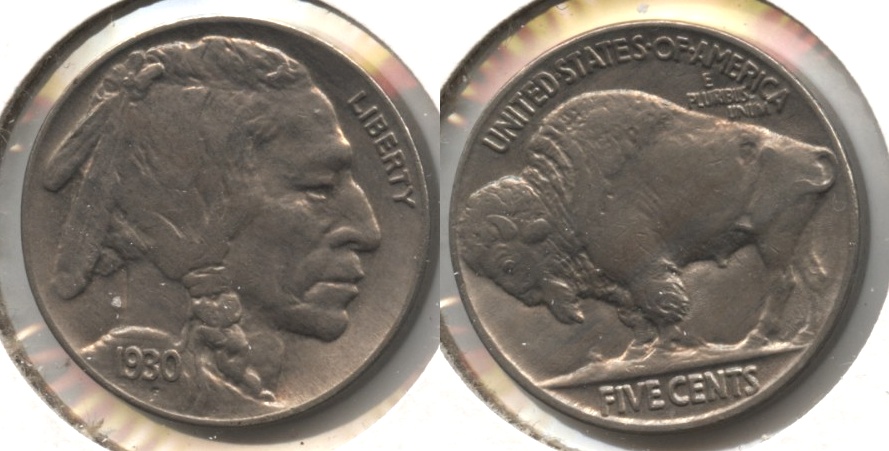 1930 Buffalo Nickel AU-50 #b