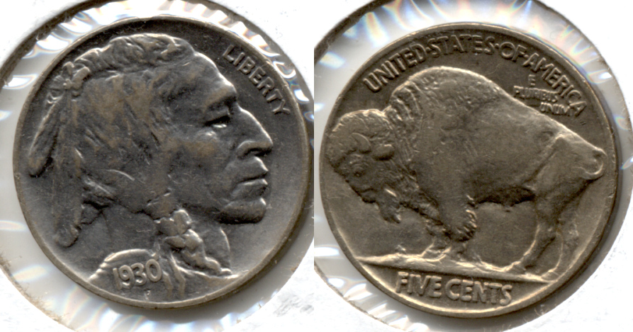 1930 Buffalo Nickel EF-45 b